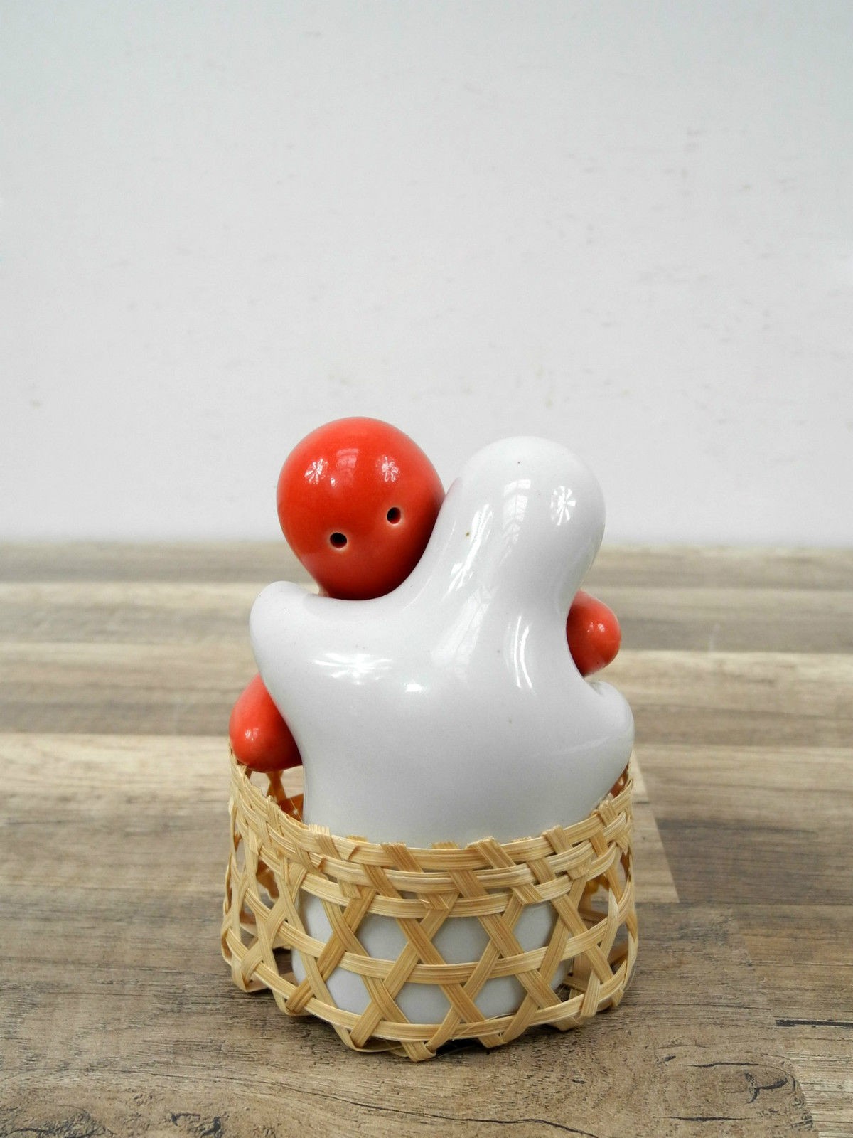 Salz pfeffer streuer set weià rot männchen keramik deko küche nr. 7363